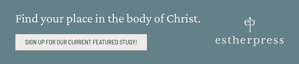 Click this graphic to learn more about the best Bible study for women, She Belongs.