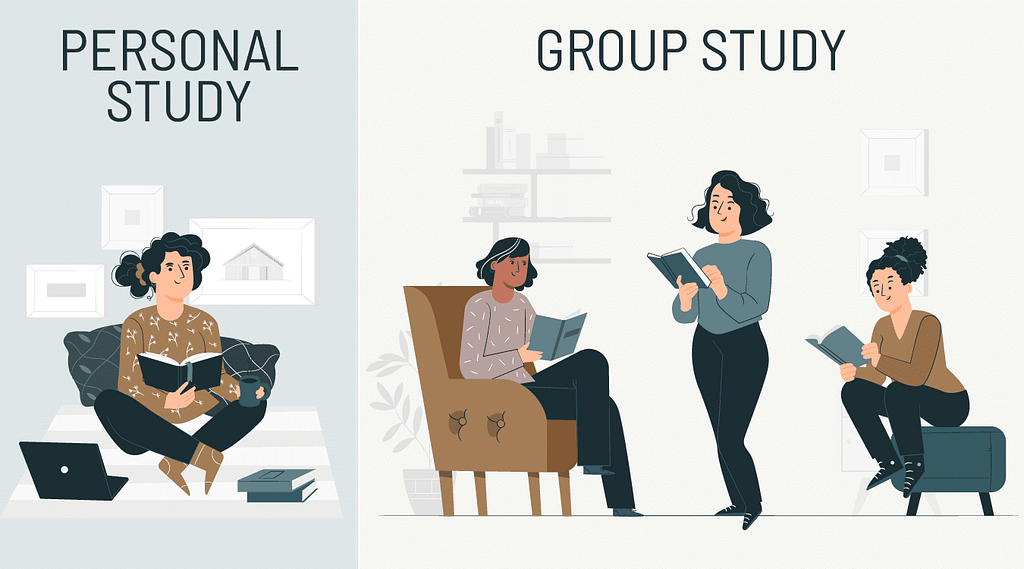 This illustration represents how different types of Bible studies for women can work together to strengthen your faith.
