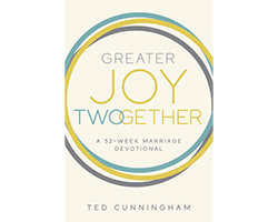 This image shows the book cover for a Christian women’s book on relationships, Greater Joy TWOgether.