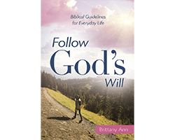 This is the cover for Follow God’s Will, one of the best Christian books for women on spiritual growth.