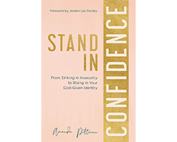 This image shows the cover for Stand in Confidence, a great Christian book for women about spiritual growth.