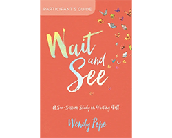 The book depicted in this image, Wait and See, is one of the best Bible studies for women.