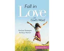 This is the book cover for Fall in Love with God’s Word, one of the best topical Bible studies for women.