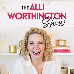 The Alli Worthington Show podcast cover